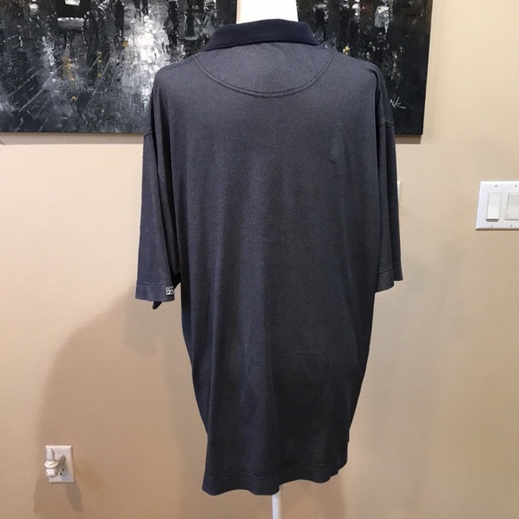 Cutter & Buck Blue and Gray Cotton Blend University of Arizona Polo Shirt-XL - Picture 3 of 11